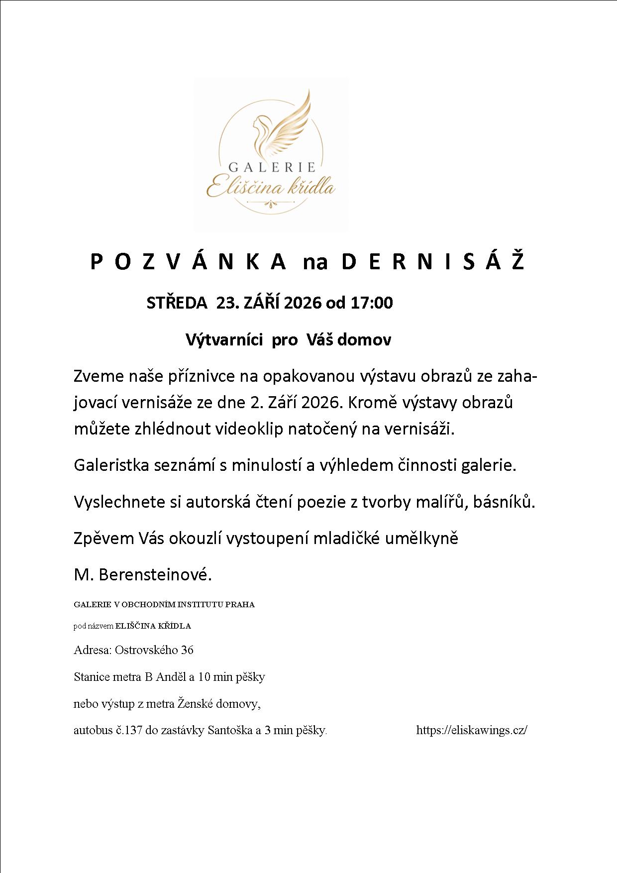 pozvánka